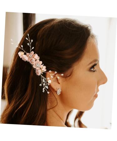 Healeved Flower Hair Comb Decorative Hair Comb for Women Hair Comb for Wedding Side Hair Comb Hair Accessories for Women Hair Comb for Women Accessories Wedding Hair Clip Wedding Hair Comb - Buy Online on GoSupps.com