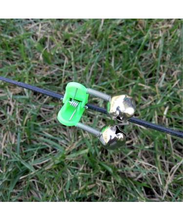 FASPLORE 20 Pcs Fishing Bells for Rods with 10 Glow Sticks - Bite Alarm Indicator - Buy Online on GoSupps.com