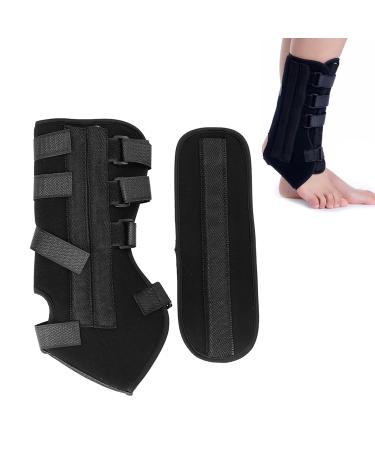 Ankle External Fixation Brace - Foot Stabilizer Support for Recovery | L Black - Shop Internationally - Buy Online on GoSupps.com