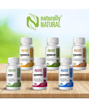 Natural Potassium Citrate 840mg High Dose Capsules - 120 Vegan Capsules for Leg Cramps, Blood Pressure & Electrolyte Balance - Buy Online on GoSupps.com