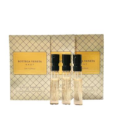 Bottega Veneta for Women KNOT Eau Florale Sample EDP 1.2 ml / 0.04 Fl Oz Perfume Sample (Pack of 3) - Buy Online on GoSupps.com
