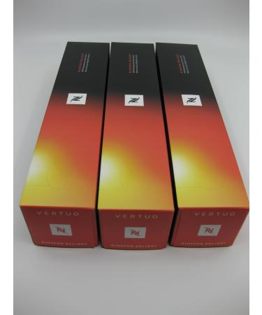 NESPRESSO Vertuo Ginseng Delight Double Espresso 3 sticks 30 capsules