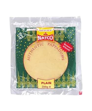 Natco Plain Pappadums - 200 g