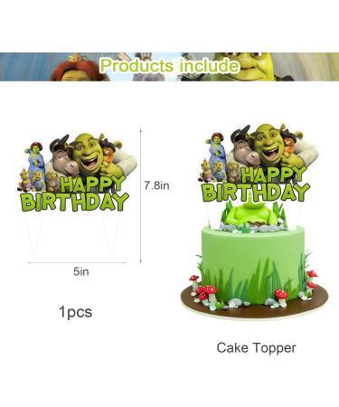37 Pcs Monster Cake Topper and Cupcake Toppers Set Monster Birthday Party Supplies for Monster Birthday Decorations - Buy Online on GoSupps.com