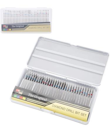 Diamond Cuticle Dead Skin Clean Grinding Burrs Set Drill Bits Dead Skin Nail Files Manicure Tool for Nail Salon Personal Manicure Grinding Polishing Peeling - Buy Online on GoSupps.com