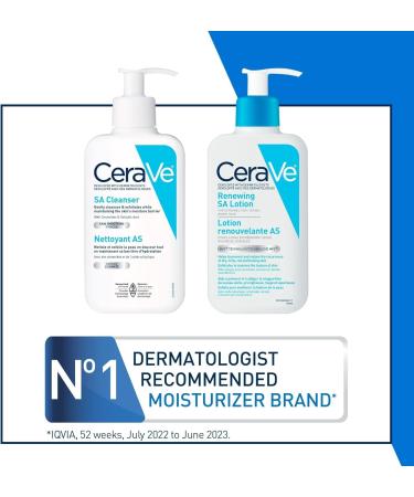 CeraVe Salicylic Acid Cleanser & Lotion help to gently cleanse exfoliate and hydrate the skin all while maintaining the skin's moisture barrier BUNDLE: SA Cleanser & Lotion - Buy Online on GoSupps.com