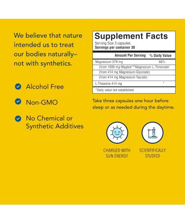 NORTH AMERICAN HERB & SPICE PurelyMin - 90 Vegi Caps - Highly Absorbable Magnesium Complex + L-Theanine - 30 Servings - Buy Online on GoSupps.com