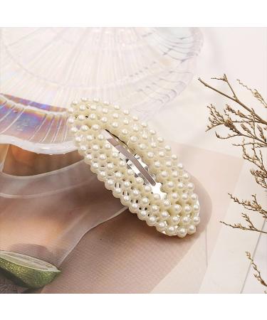 20 Pcs Pearl Hair Clips - Fashionable Hair Pins for Women & Girls | Perfect Accessories for Parties & Weddings - Buy Online on GoSupps.com