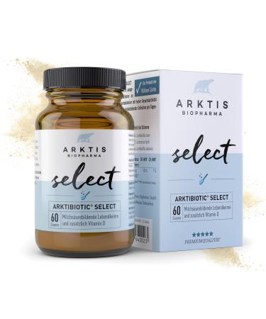 Arctic Biopharma Arctibiotic Select Powder 60G for the intestinal flora structure in pharmacy quality |With 6 selected lactic acid bacteria and vitamin D |Intestinal renovation lactobacillus bifodobacteria 60 g (1 Pack) - Buy Online on GoSupps.com