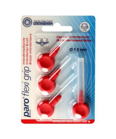 PARO Isola Flexi Grip Interdentalb.cyl.1.9mm red 4 pcs