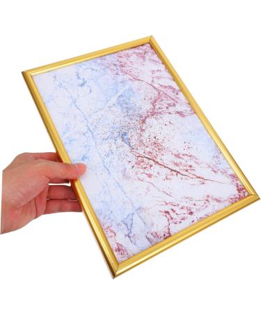 FRCOLOR 1pc nail display board False Tip Stand Rack magnetic nail art board Nail Color Display Board Nail Art Showing Holder nail art showing display photo frame wooden pallet Storage rack 30.5x21.5cm Golden - Buy Online on GoSupps.com