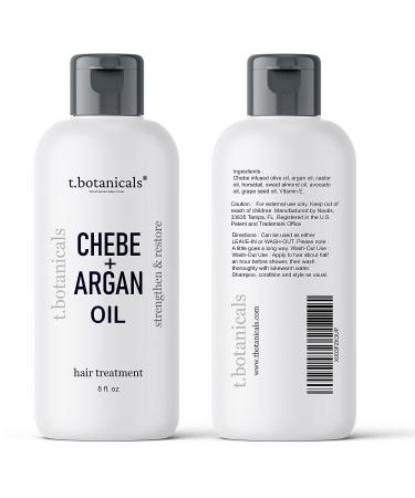 Chebe Oil 8 oz with Argan & Lavender - Hair Growth Treatment for Thickening, Breakage Reduction, and Loss Prevention - Buy Online on GoSupps.com