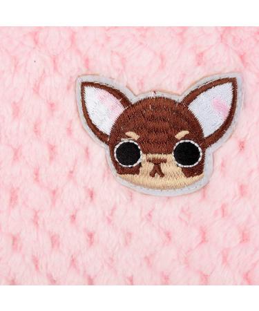 Zweitea Pink Fleece Dog Sweater for Small Dogs - Warm Soft Winter Jacket for Puppies & Cats - XL Size - Buy Online on GoSupps.com