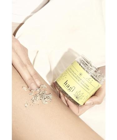 Natural Body Scrub with Nutmeg & Cinnamon | Vegan Skin Care for Dry & Normal Skin | Hagi 300g - International Shipping Available - Buy Online on GoSupps.com