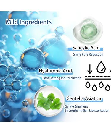 Moisturizing B5 Face Serum Mask | Lightweight Oil Control & Hydrating Facial Serum | Salicylic Acid Skin Care - Buy Online on GoSupps.com