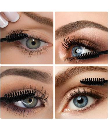 Disposable Eyelash Brushes KANOSON 200 Pieces Mascara Wands Lash Brush with Bendable Head Eyelash Applicator Eyebrow Spoolie Eyelash Brush for Extensions Multicolor - Buy Online on GoSupps.com