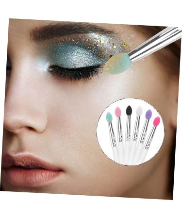 DOITOOL 18 Pcs Eye Shadow Brush Makeup Brush Foam Brush Eyeshadow Brush for Make-up Silicone Brush Make up - Buy Online on GoSupps.com