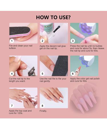 Saviland Portable 21W Gel X Mini UV Nail Lamp for Quick Gel Nail Drying at Salon or Home - Buy Online on GoSupps.com