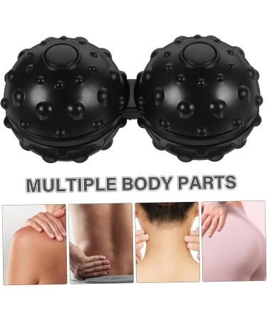 Clispeed 2ST Yoga Balls & Peanut Massage Balls - Black Trigger Point Roller for Deep Tissue Relief - Buy Online on GoSupps.com