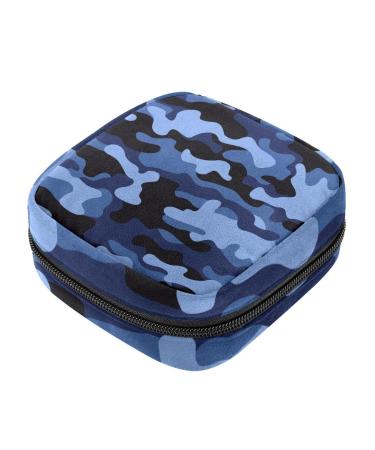Women bands storage pocket menstrual cup bag girl travel big capacity make-up women bandage organizer texture military camouflage pattern