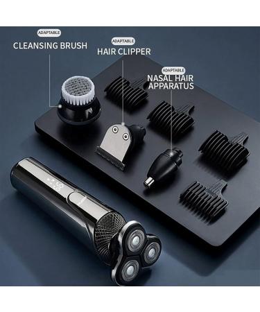 Beard Trimmer for Men - All-in-One Electric Grooming Kit | Silver Hair Clippers & Body Shaver - Buy Online on GoSupps.com