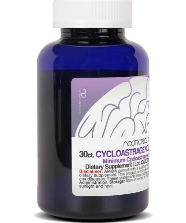 Nootropics Depot Cycloastragenol 10% Capsules | 100mg | 30 Count | Immune Support & Cellular Health | Lengthen Telomeres - Buy Now - Buy Online on GoSupps.com