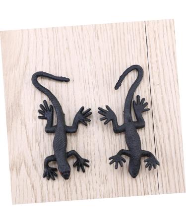 Whamvox 10-Pack Halloween Gecko Toys | Fun April Fools & Mini Decorations | Black 3.5x8cm Halloween Gifts - Buy Online on GoSupps.com