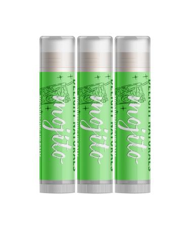 Delight Naturals Mojito Lip Balm - Three Pack 3 Pack