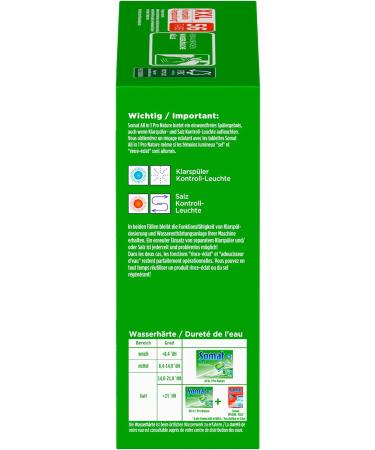 Somat All in 1 Pro Nature Dishwasher Tabs - 112 Eco-Friendly Water-Soluble Tabs with 100% Performance (2-Pack) - Buy Online on GoSupps.com