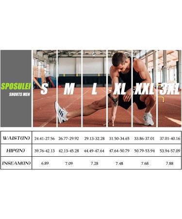 SPOSULEI Men's Water-Resistant Quick-Dry Hiking Shorts - Khaki Large - Buy Online on GoSupps.com