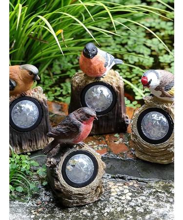 Garden Light Resin Simulation Bird Decoration Garden Garden Balcony Decoration Sculpture Crafts(Color:A) - Buy Online on GoSupps.com