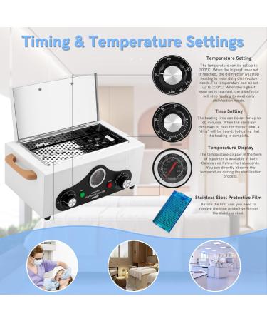 Xverycan High Temperature Steriliser 500W - Dry Heat Disinfector for Metal Tools - Max Temperature 300 C - Buy Online on GoSupps.com