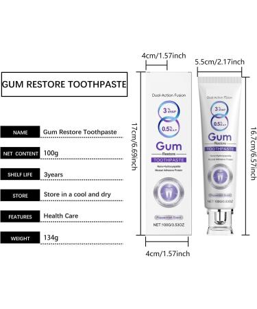 Care Toothpaste - Removes Stubborn Plaque/Tartar Reduces Oral Issues Brightens Teeth Repairs Enamel Maintains Long-Lasting Freshness(3pcs) - Buy Online on GoSupps.com