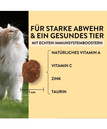 Puja Cat Snack - Grain Free Treats for Healthy Immune System | Fish & Chicken | 150g - Vitamins Zinc & Taurine Rich | Monthly Ration for Rewards & Games - Buy Online on GoSupps.com