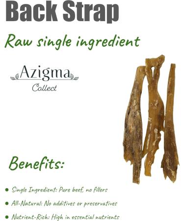 Premium Back Strap Dog Treats - 210g - Buy Online on GoSupps.com
