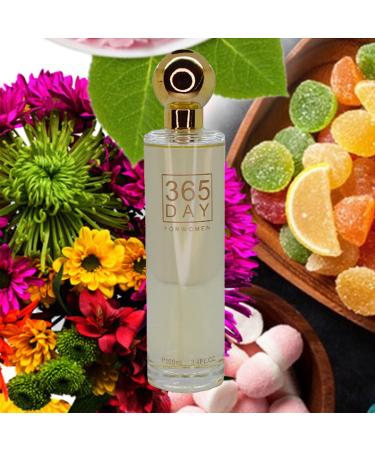 Ruha Apparel 365 Day Women Perfume 100ml Eau De Parfum Vaporisateur Spray - Long Lasting Fruity Floral & Small Zipper Bag - Buy Online on GoSupps.com
