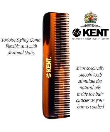 Kent A FOT Limited Edition Handmade Pocket Comb for Men - Fine Tooth Hair, Beard & Mustache Styling - Made in England - Buy Online on GoSupps.com