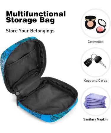 Womens Bonds Storage Bags - Stillpad Waller Sea Turtle Portable Period Kit Bag | Feminine Product Bag for Women & Girls - Buy Online on GoSupps.com