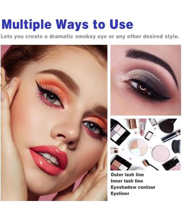 Sheida Powder Eyeliner Handmade Natural Eyeliner in Powder Form Long-Lasting Eyeliner Arabic Eyeliner Powder Egyptian Style Eyeliner In Powder (Black) - Buy Online on GoSupps.com