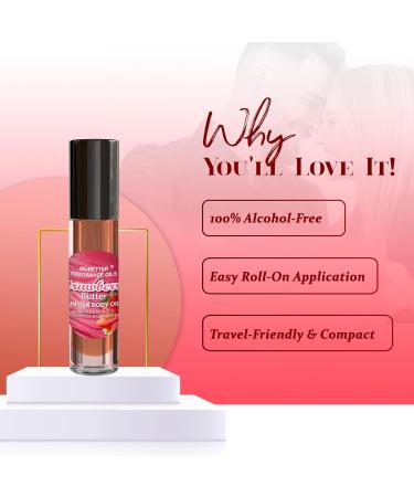 MOBETTER FRAGRANCE OILS Strawberry Butter Fragrance Body Oil for Unisex - Buy Online on GoSupps.com