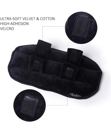 Rezlli Unisex Post Surgery Seat Belt Pillow - Mastectomy & Hysterectomy Recovery Cushion with Pocket - Black - Buy Online on GoSupps.com