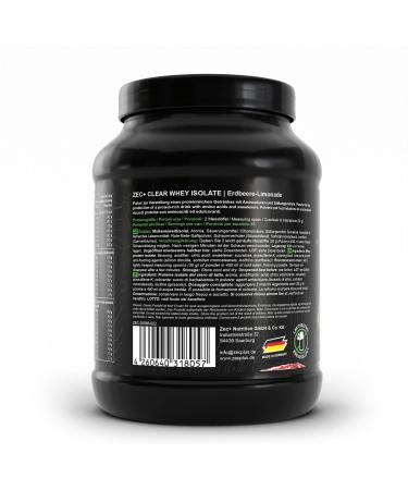 Zec Nutrition CoKG Zec+ Clear Whey Isolate 450g Strawberry Proteins Clear protein Strawberry 450g - Buy Online on GoSupps.com