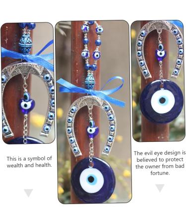 PRETYZOOM 1pc Blue Eyes Pendant Ornament Muslim Decor Blue Eyes Hanging Decoration Devil Eye Driving Recorder - Buy Online on GoSupps.com