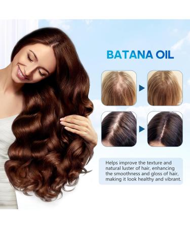 Pure Batana Oil for Hair Growth - Dr. Sebi Organic Cold Pressed Unrefined Raw - 30g for Men & Women | Combat Hair Loss Thicken Hair & Repair Frizzy Damaged Hair - Buy Online on GoSupps.com