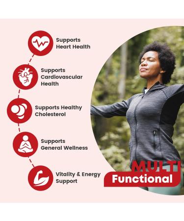 Red Yeast Rice with Coq10 Gummies Red Yeast Rice 2400 mg with CoQ10 200 mg for Cholesterol Support Heart Health Supplement Sugar Free Non-GMO Vegan 120 Counts - Buy Online on GoSupps.com