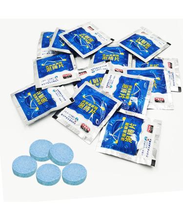 Erhigher Anti-Aging Effervescent Tablets for Wipers Effective Sludge Cleaner 100pcs Windshield Powerful Cleaning Long-Lasting Wiper Performance Home Toilet 100pcs - Buy Online on GoSupps.com