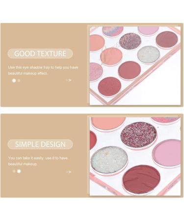 NOLITOY 12 Girds Colorful Matte Shimmer Eyeshadow Palette for Eye Makeup High Pigmented Eye Shadow Primer Powder Palet B As Shown1 - Buy Online on GoSupps.com