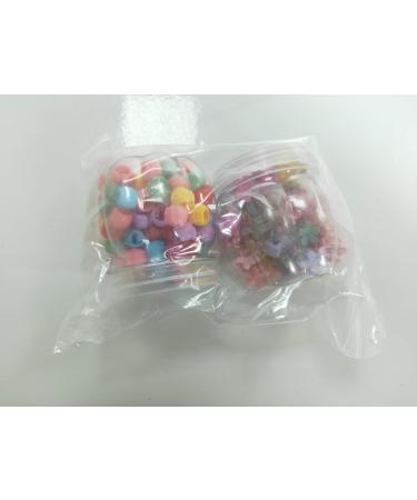 Trsnzul Mini Hair Clip Set - 100 Colorful Pearl Clips & 50 Flower Hair Accessories for All Hair Types - Perfect for Styling & DIY - Random Colors - Buy Online on GoSupps.com