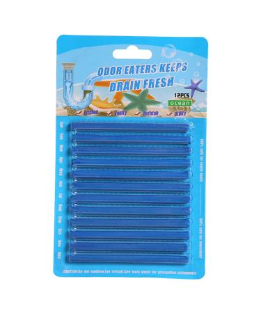 Drain Cleaner Sticks Drain Cleaner Sticks Drain Clog Remover | Effective Drain Pipe Cleaning Sticks to Unclog Drains Sink Shower Drain Deodorizer 5 Different Scents Dobooo