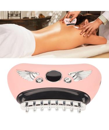 Electrical Hot Compress GUA-SHA Massage Device - 16-Level Vibration Skin Scratch Brush for Soothing Muscles & Body Relaxation - International Shipping Available - Buy Online on GoSupps.com
